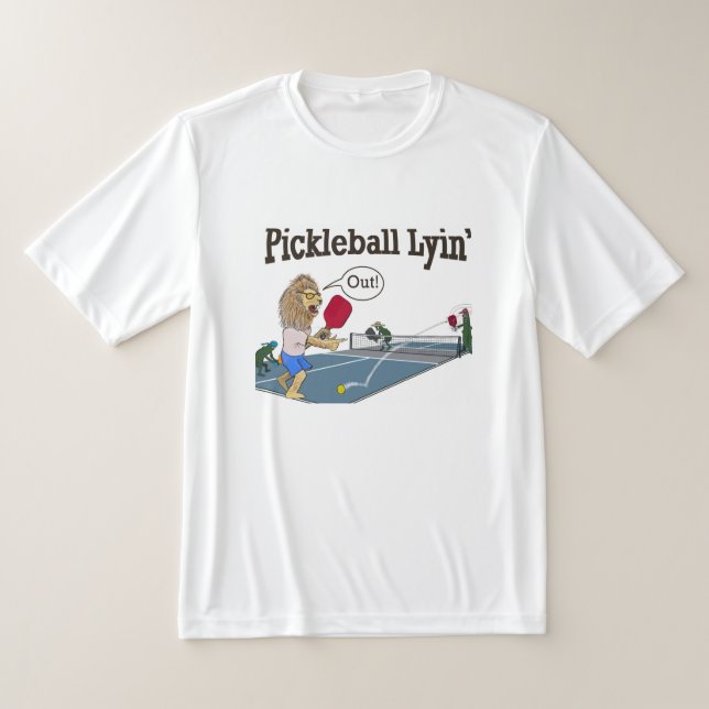 Pickleball Lyin’ Lejon T-Shirt (Laydown)