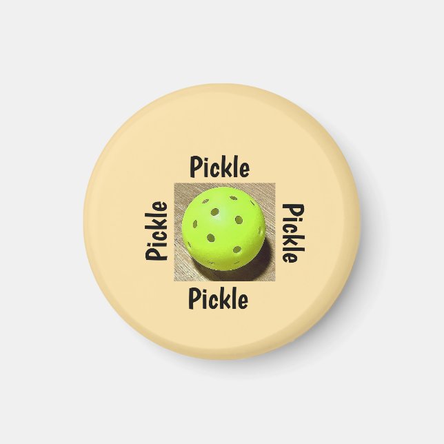 Pickleball  magnet (Framsidan)