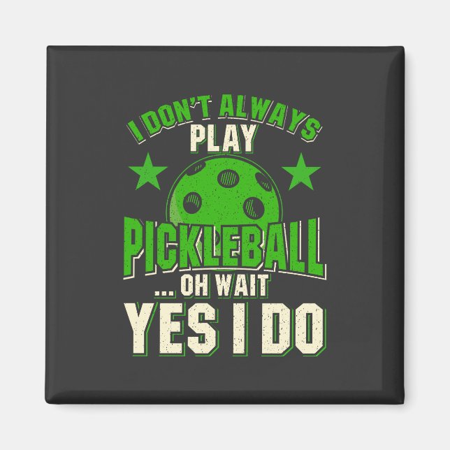 Pickleball Magnet (Framsidan)