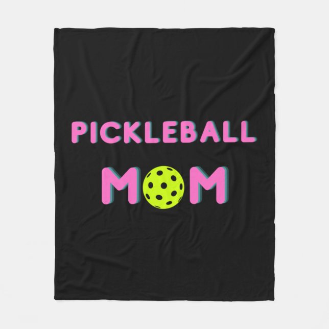 Pickleball Mamma 2 Fleecefilt (Framsidan)