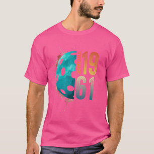 Pickleball Mamma Pappa Grandpa Grandma 63:e födels T Shirt