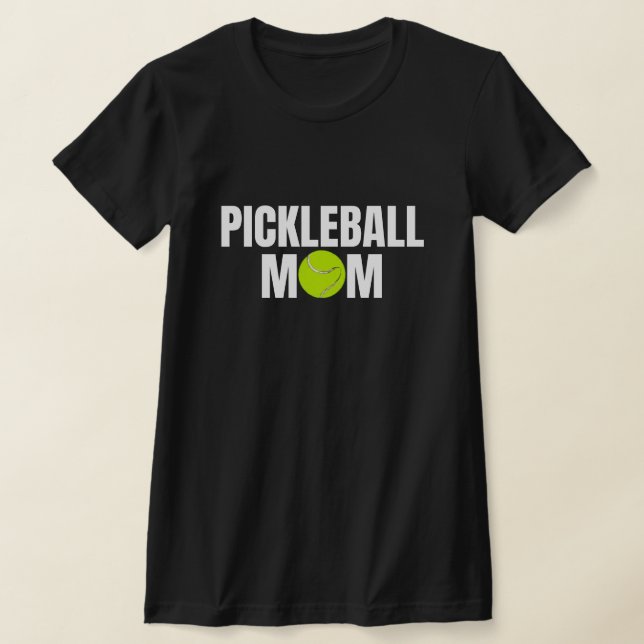 Pickleball Mamma Tröja | Minimal Pickleball Mamma  (Laydown)