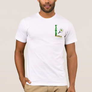 Pickleball manar utslagsplats t shirt