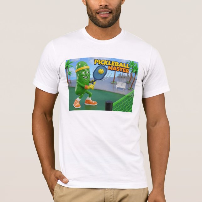 Pickleball Mästare T Shirt (Framsida)