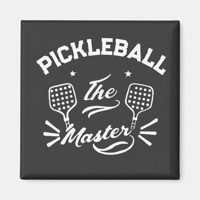 Pickleball Master Magnet (Framsidan)