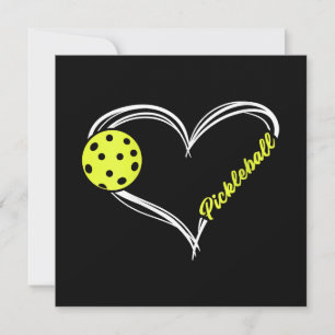 Pickleball-matchen Womens Kärlek - söt pickleball- Inbjudningar