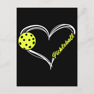 Pickleball-matchen Womens Kärlek - söt pickleball- Tilläggskort