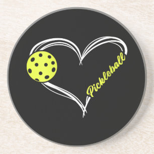 Pickleball-matchen Womens Kärlek - söt pickleball- Underlägg