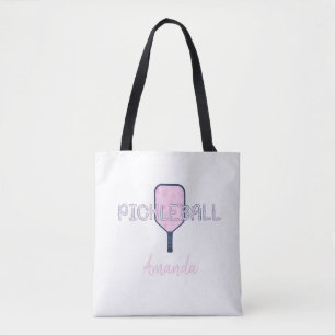 Pickleball med Pickleball Paddle-Personlig Tygkasse