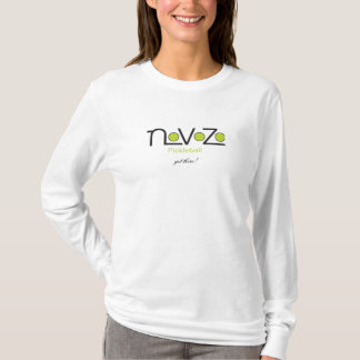 Pickleball Mode - vit Långärmad T-Shirt