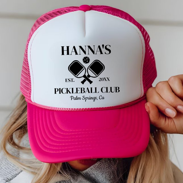 Pickleball Möhippa Bachelorette Party Girl Resa Keps (Skapare uppladdad)