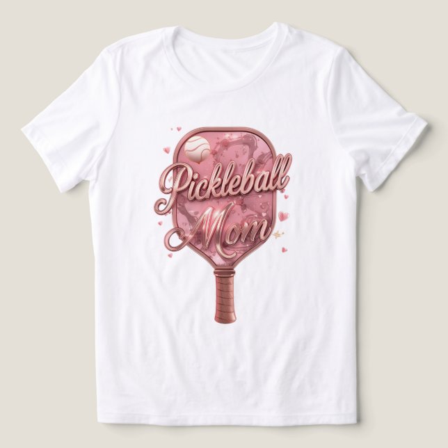 Pickleball Mom Shirt – Cute Pickleball Gift for Mo T (Design Framsida)