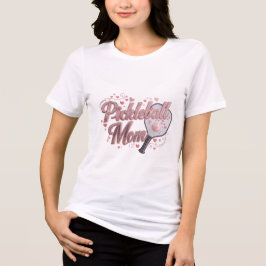Pickleball Mom Shirt – Cute Pink Pickleball Gift f T