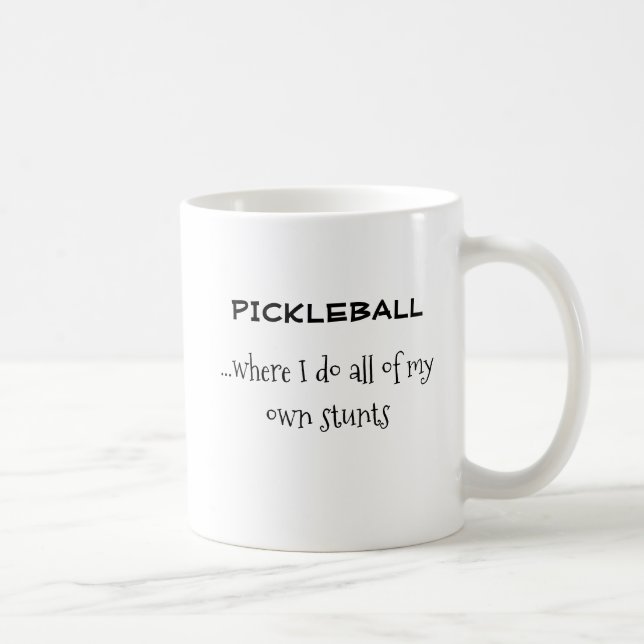 Pickleball Mugg är roligt. (Höger)