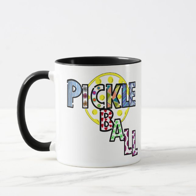 Pickleball mugg kaffe kopp (Vänster)