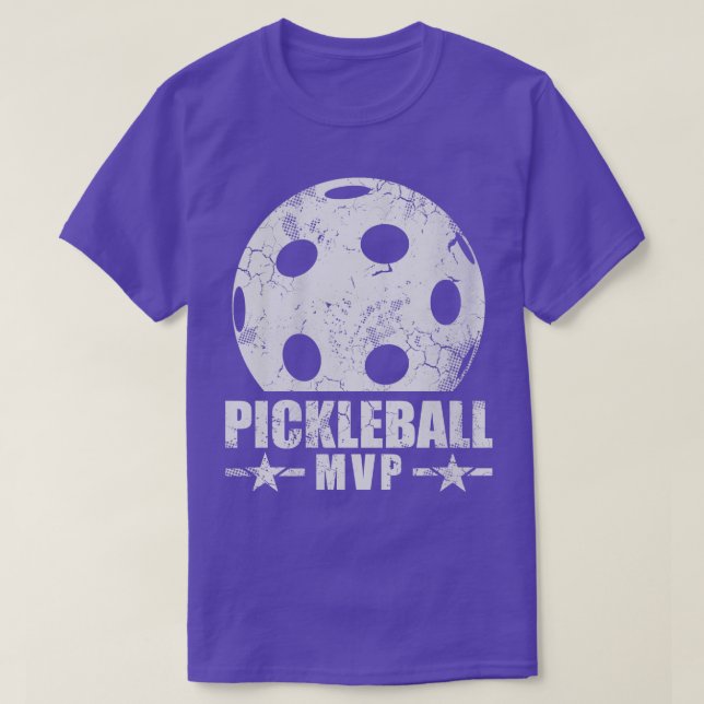 Pickleball MVP Player Team Coach Tournamports T Shirt (Design framsida)