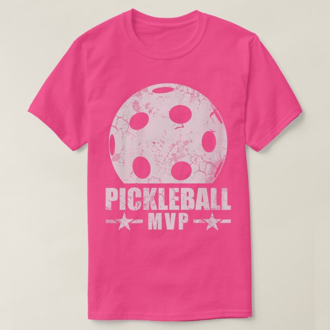 Pickleball MVP Player Team Coach Tournamports T Shirt (Design framsida)