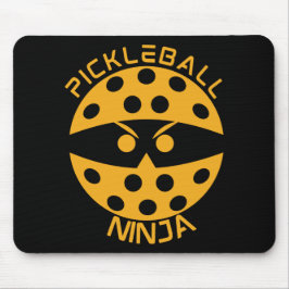 Pickleball-ninja - orange musmatta