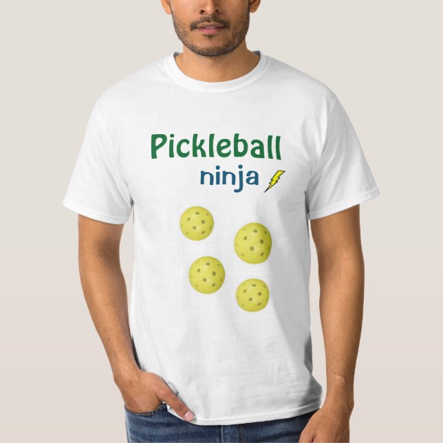 Pickleball ninja t-shirt (Framsida)