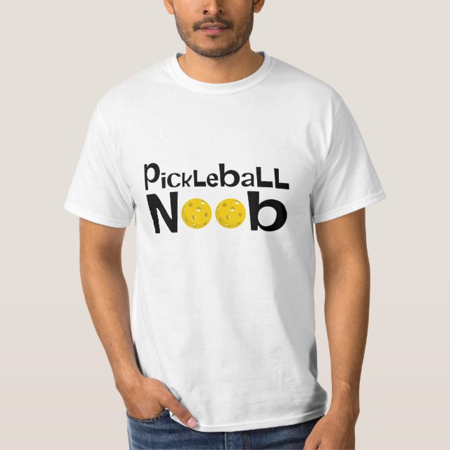 Pickleball noob T-Shirt (Framsida)
