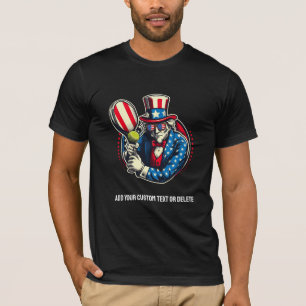 Pickleball Oberoende Day Pickleball Patriot T Shirt