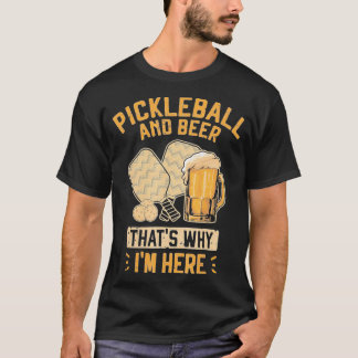 Pickleball och Beer Classic TShirt T Shirt