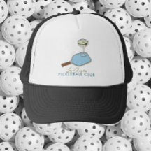 Pickleball och martini grafisk klubbmössa