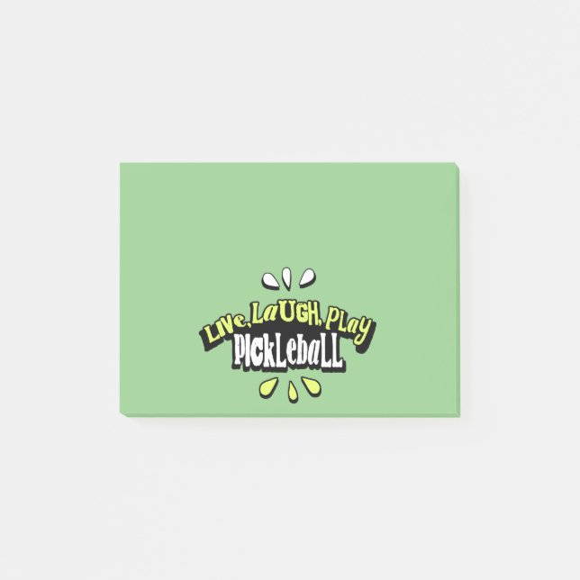 Pickleball-offert Post-it Block (Framsida)