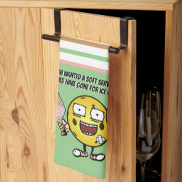 Pickleball om du vill ha mjuk jacka på isgam kökshandduk