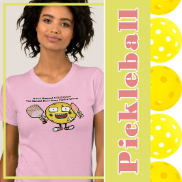 Pickleball om du vill ha mjuk jacka på isgam t shirt