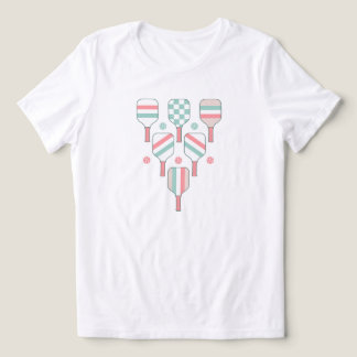 Pickleball-paddelmönster T Shirt