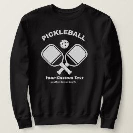 Pickleball Paddle & Boll Anpassningsbar Lång Ärmad Tröja