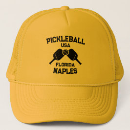 Pickleball Paddle Boll Neaples Florida USA Anpassn Keps