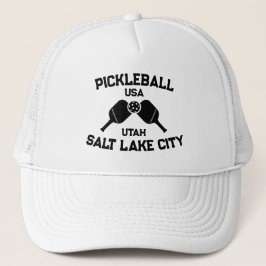 Pickleball Paddle Boll Salt Sjö City Utah Anpassni Keps