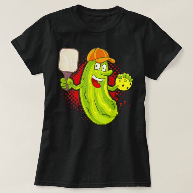 Pickleball Paddle Funny Humor Sports 543 T Shirt (Design framsida)