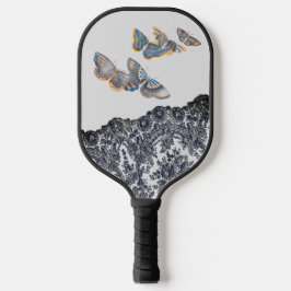 Pickleball Paddle HEART SNÖRE OCH BUTTERFLIES