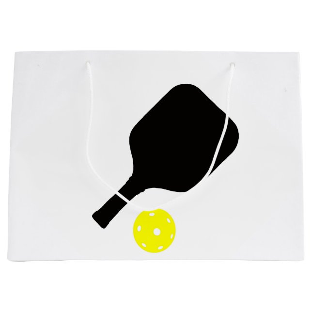 Pickleball paddle och boll (Framsidan)