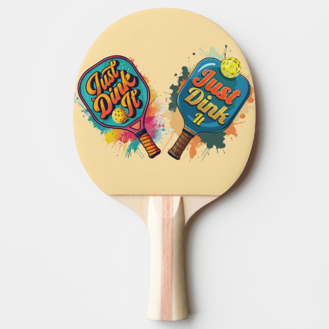 Pickleball Paddle - Porty & Roligt Design Pingisracket (Framsidan)