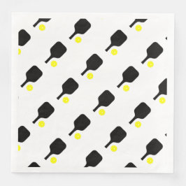 Pickleball paddles & bollar pappersservett