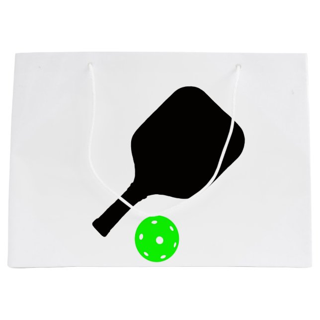 Pickleball paddles & grönt bollar (Framsidan)