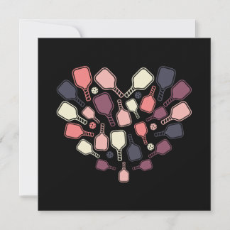  Pickleball Paddles Heart Tack Kort