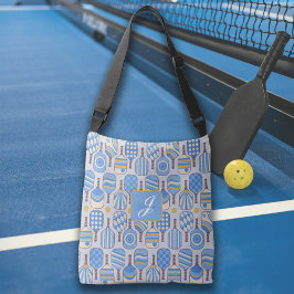Pickleball Paddles in Blue Tote Axelväska