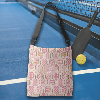 Pickleball Paddles in Rosa Tote Axelväska