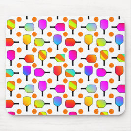 Pickleball Paddles, Orange Picklebollar Musmatta