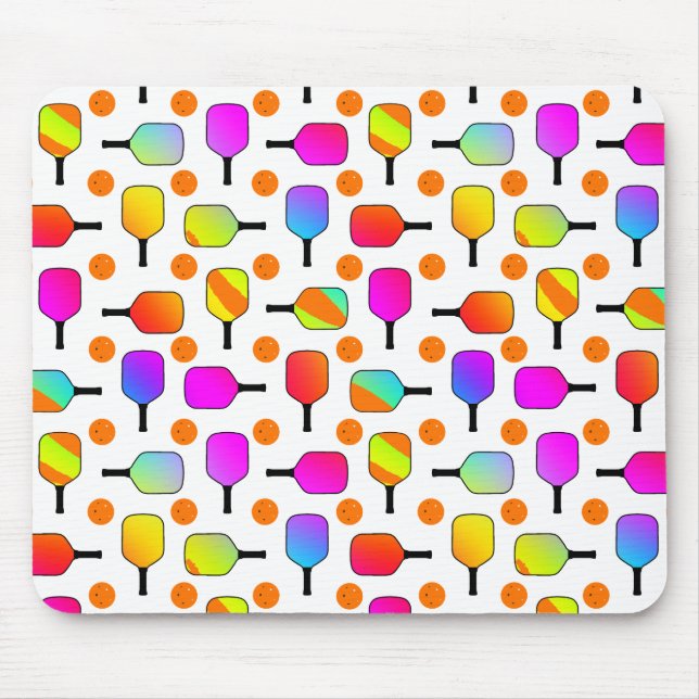 Pickleball Paddles, Orange Picklebollar Musmatta (Framsidan)