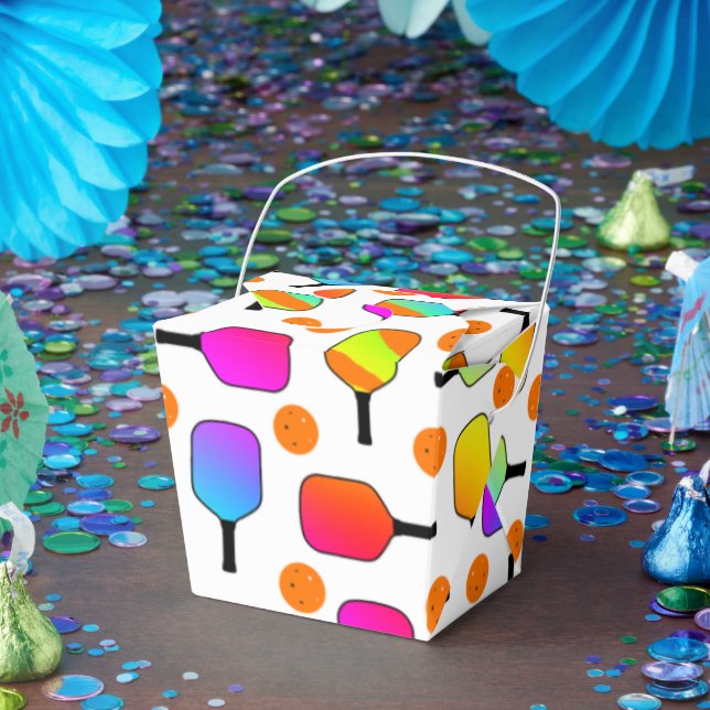 Pickleball Paddles, Orange Picklebollar Presentaskar (Part)