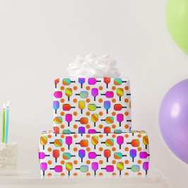 Pickleball Paddles, Orange Picklebollar Presentpapper