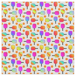 Pickleball Paddles, Orange Picklebollar Tyg