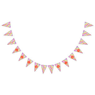 Pickleball Paddles, Orange Picklebollar Vimplar