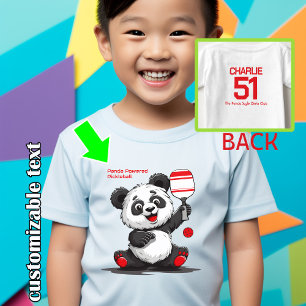 Pickleball Panda T Shirt